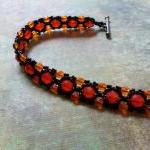 Halloween Bracelet Beaded J..