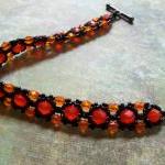 Halloween Bracelet Beaded J..