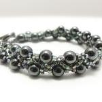 Hematite Bracelet - Beaded ..