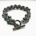 Hematite Bracelet - Beaded ..