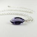 Royal Purple Quartz Necklac..